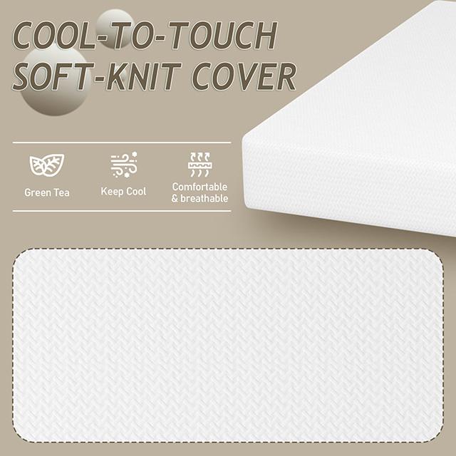 Forsythia 10" E.King Green Tea Gel Memory Foam - Jay's Mattress Plus (NY)