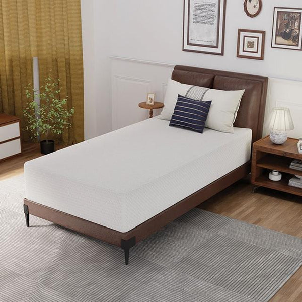Forsythia 12" Twin Green Tea Gel Memory Foam - Jay's Mattress Plus (NY)