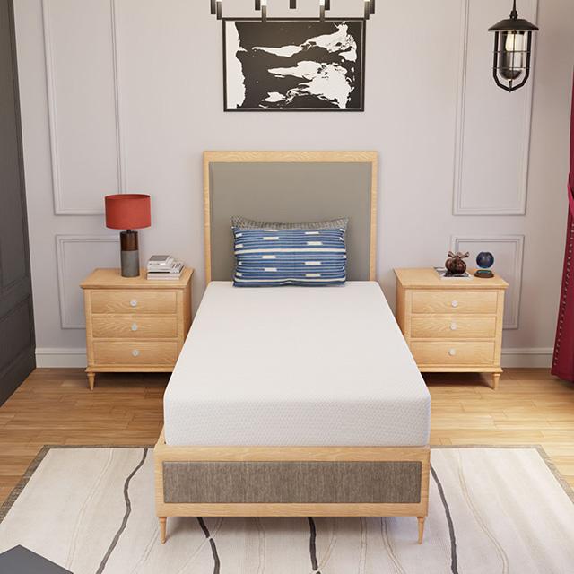 Forsythia 8" Twin Green Tea Gel Memory Foam - Jay's Mattress Plus (NY)