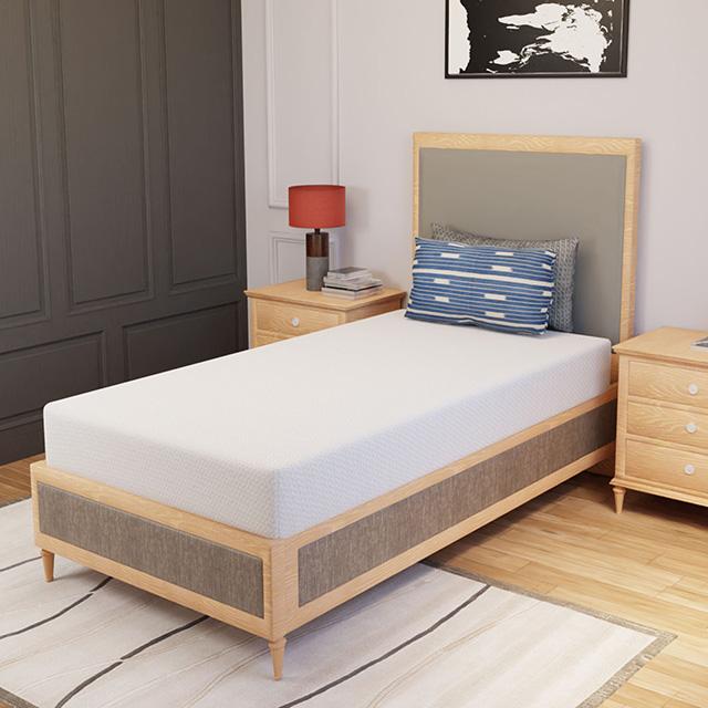 Forsythia 8" Twin Green Tea Gel Memory Foam - Jay's Mattress Plus (NY)