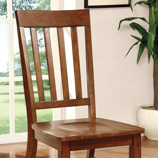 FOSTER I Dark Oak Side Chair (2/CTN) - Jay's Mattress Plus (NY)