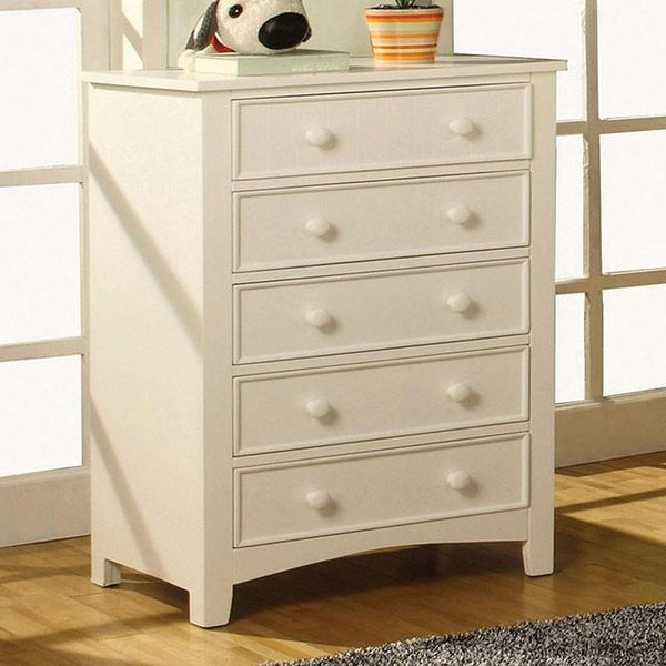 Corry White Chest - Jay's Mattress Plus (NY)
