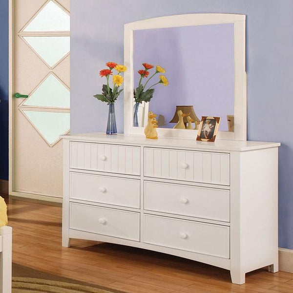 Corry White Dresser - Jay's Mattress Plus (NY)