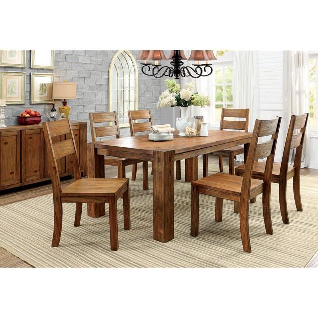 FRONTIER Dark Oak Side Chair (2/CTN) - Jay's Mattress Plus (NY)