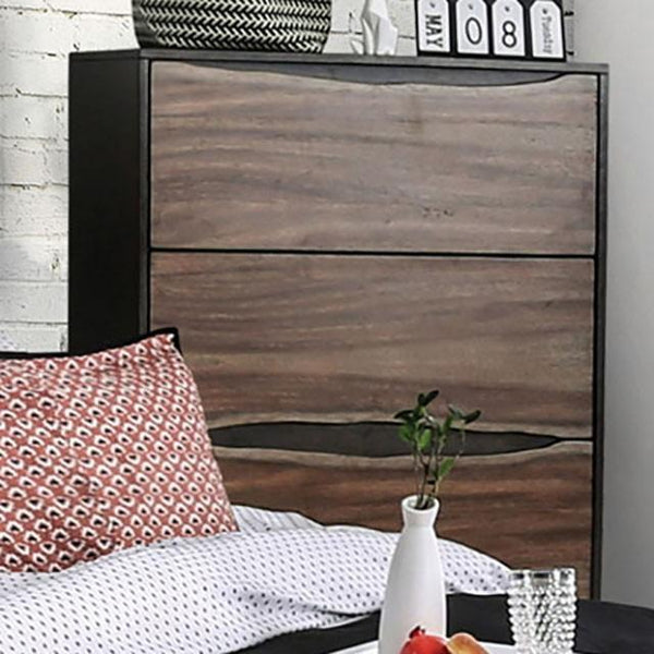 Fulton Dark Oak/Dark Walnut Chest - Jay's Mattress Plus (NY)