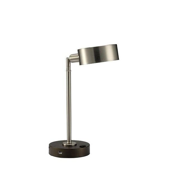 Gail Stain Nickel Table Lamp - Jay's Mattress Plus (NY)