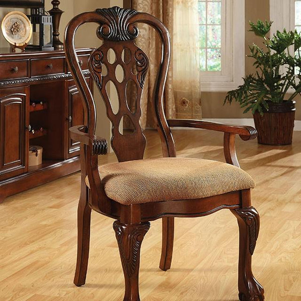 George Town Cherry Arm Chair (2/CTN) - Jay's Mattress Plus (NY)