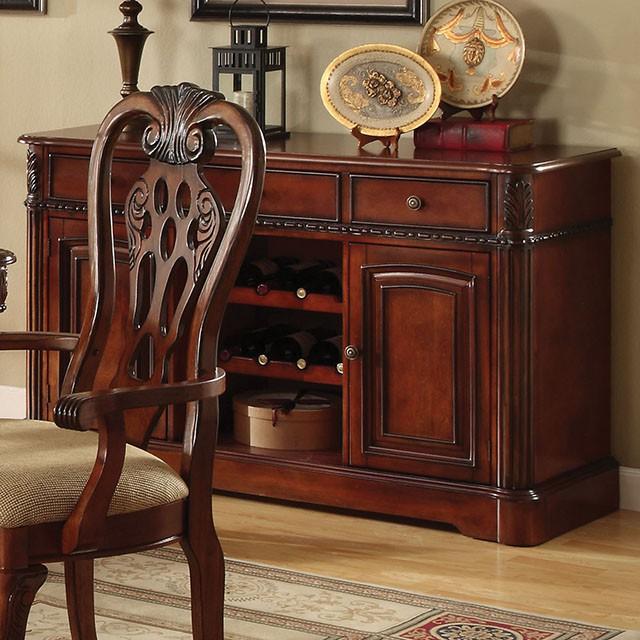 GEORGETOWN Antique Cherry Dining Table w/ Double Pedestals - Jay's Mattress Plus (NY)