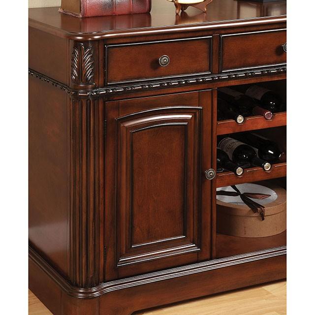 GEORGETOWN Antique Cherry Dining Table w/ Double Pedestals - Jay's Mattress Plus (NY)