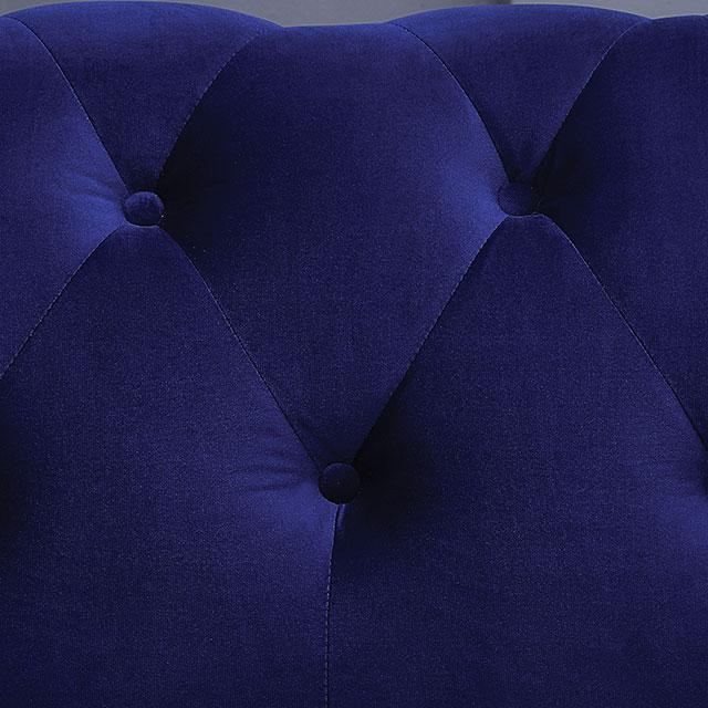 GIACOMO Loveseat, Blue - Jay's Mattress Plus (NY)