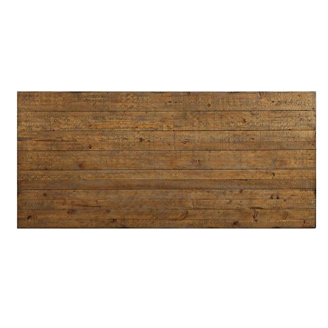 GIANNA Rustic Pine 96" Dining Table - Jay's Mattress Plus (NY)