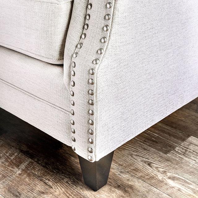 Giovanni Beige/Blue Sofa - Jay's Mattress Plus (NY)