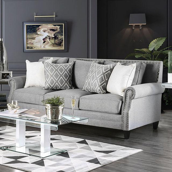 Giovanni Gray Sofa - Jay's Mattress Plus (NY)
