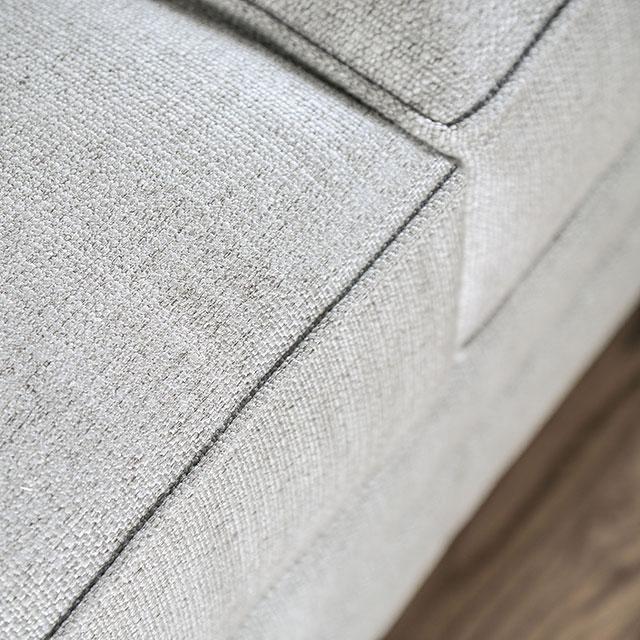 Giovanni Gray Love Seat - Jay's Mattress Plus (NY)