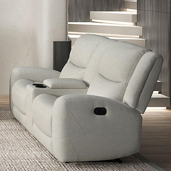 Giraldus Manual Recliner Loveseat w/ Console - Jay's Mattress Plus (NY)