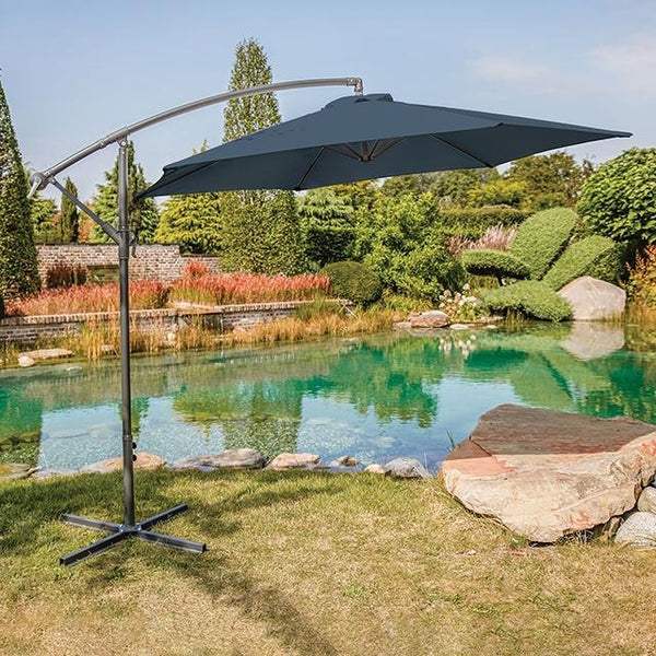 Glam Cantilever Umbrella w/ LED - Jay's Mattress Plus (NY)