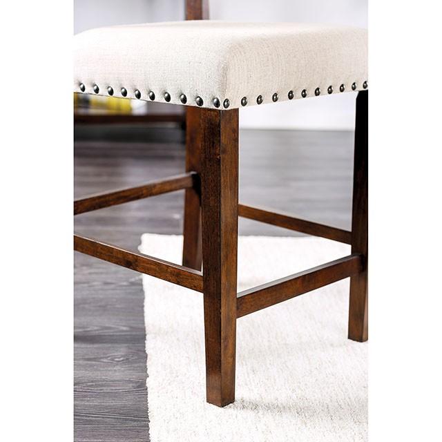 GLENBROOK Brown Cherry Counter Ht. Table - Jay's Mattress Plus (NY)