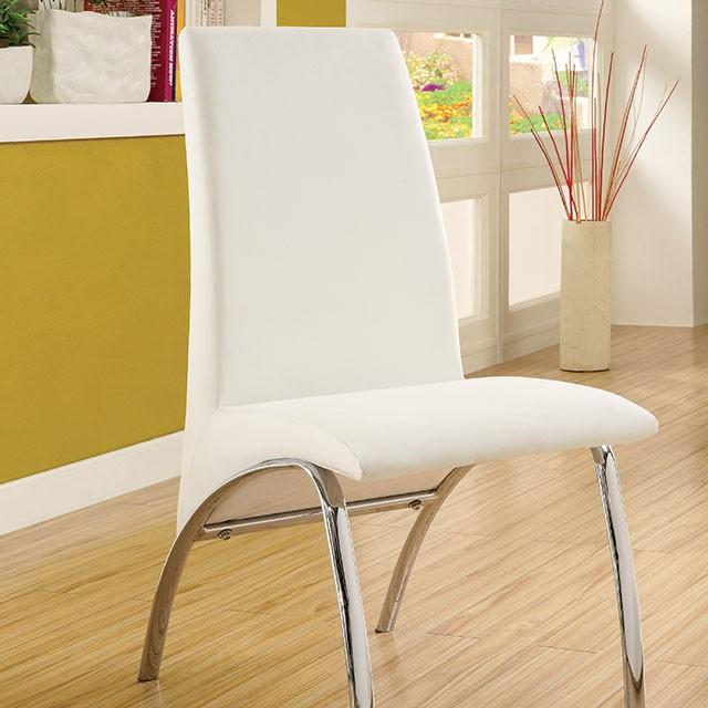 Glenview White Side Chair - Jay's Mattress Plus (NY)