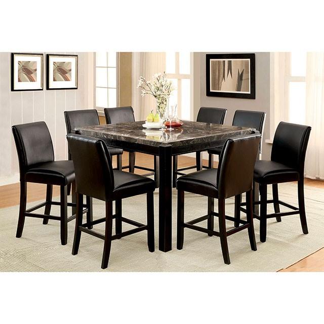 GRANDSTONE II Black Counter Ht. Chair - Jay's Mattress Plus (NY)