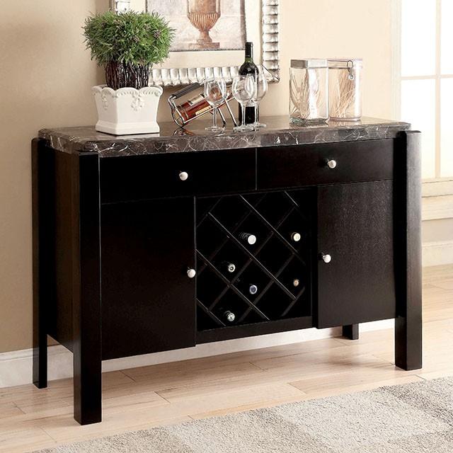 GRANDSTONE II Black Counter Ht. Chair - Jay's Mattress Plus (NY)