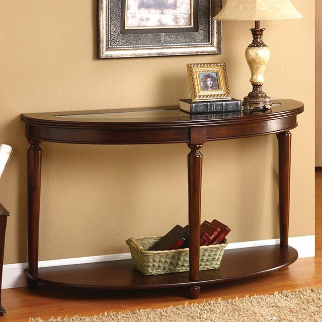 Granvia Dark Cherry Sofa Table - Jay's Mattress Plus (NY)