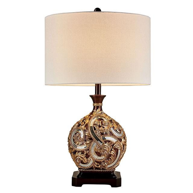 Guadalupe Gold/Brown 29.5"H Golden Brown Table Lamp - Jay's Mattress Plus (NY)