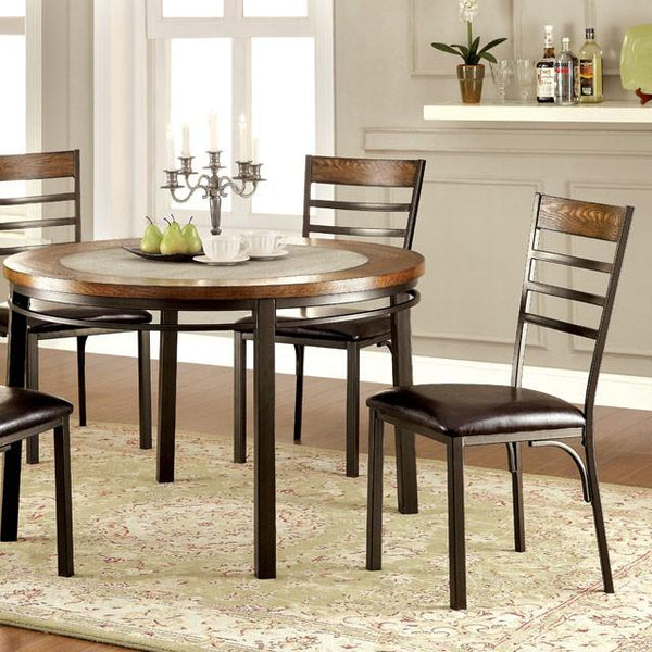Hailey Round Dining Table - Jay's Mattress Plus (NY)