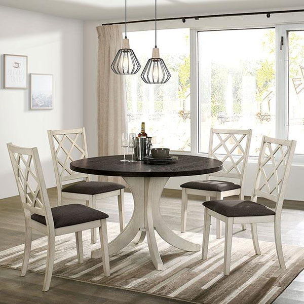 HALEIGH Round Dining Table - Jay's Mattress Plus (NY)
