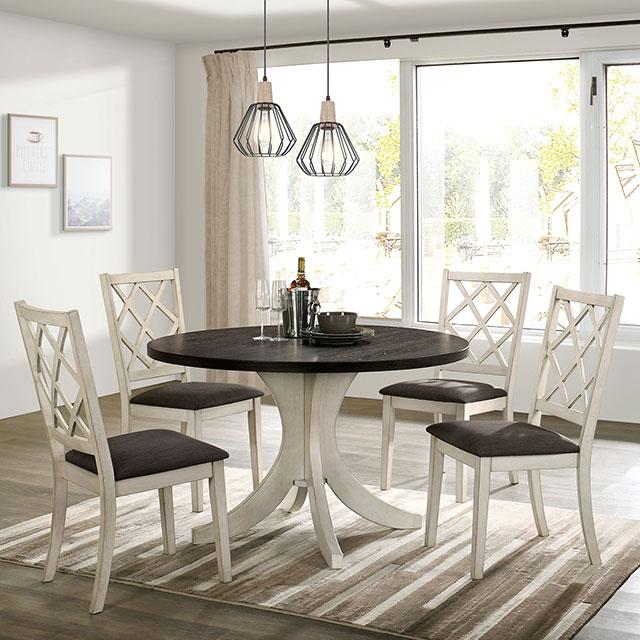 HALEIGH Round Dining Table - Jay's Mattress Plus (NY)