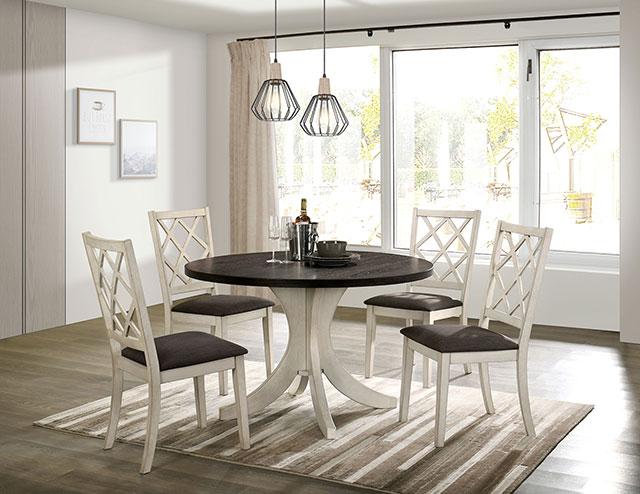 HALEIGH Round Dining Table - Jay's Mattress Plus (NY)