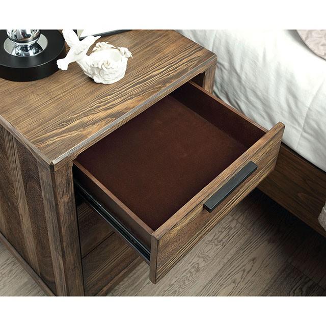 Hankinson Rustic Natural Tone Night Stand - Jay's Mattress Plus (NY)