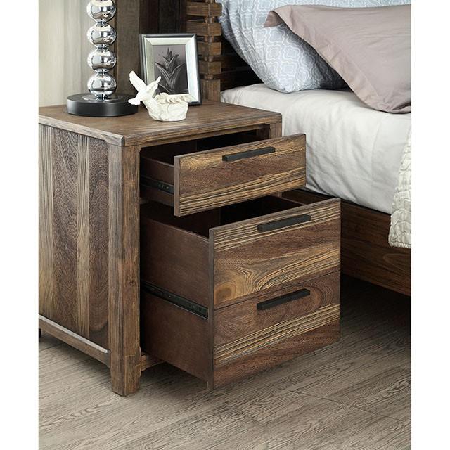 Hankinson Rustic Natural Tone Night Stand - Jay's Mattress Plus (NY)