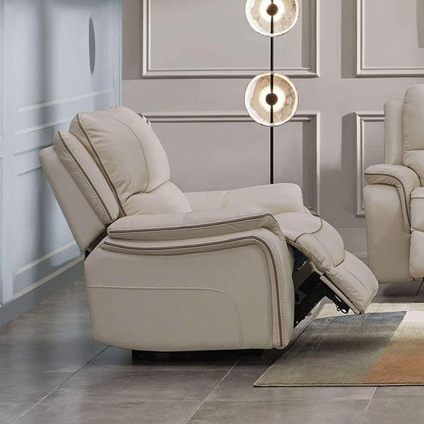 HENRICUS Glider Recliner, Beige - Jay's Mattress Plus (NY)