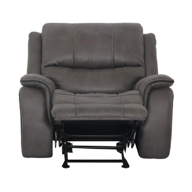 HENRICUS Glider Recliner, Dark Gray - Jay's Mattress Plus (NY)