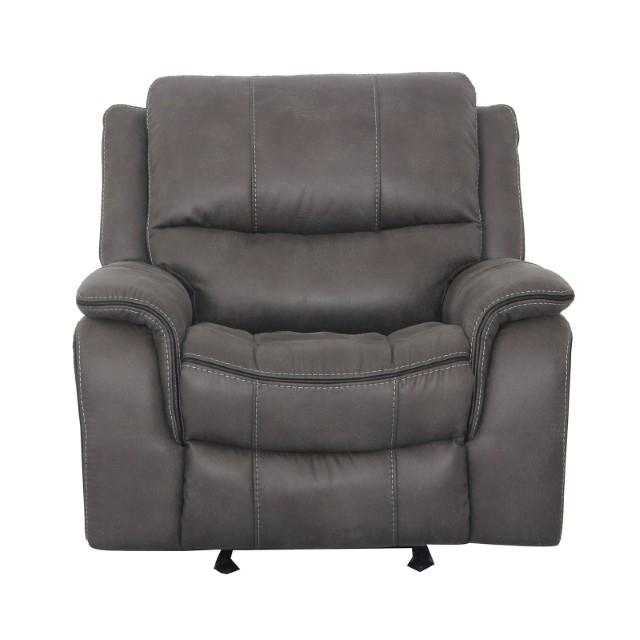 HENRICUS Glider Recliner, Dark Gray - Jay's Mattress Plus (NY)