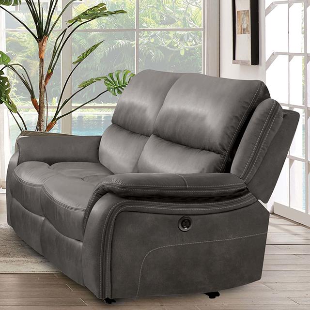 HENRICUS Loveseat, Dark Gray - Jay's Mattress Plus (NY)