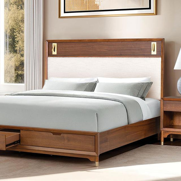 Hepburne E.King & Queen Bed With Storage & Without Storage - Jay's Mattress Plus (NY)