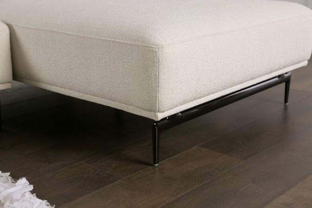 Baerum Sectional, Left & Right Chaise Beige & Gray - Jay's Mattress Plus (NY)