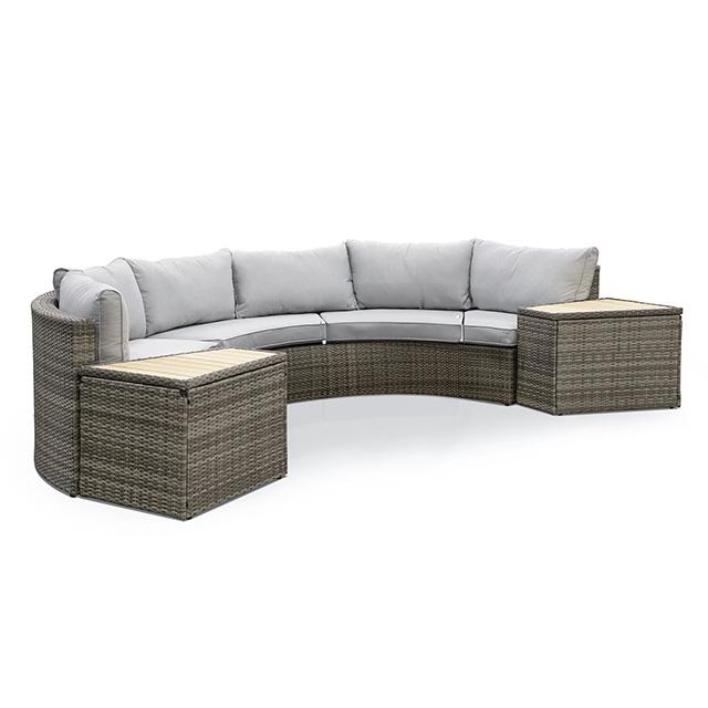 Barbuda 6 Pc. Sectional Sofa w/ 2 End Tables - Jay's Mattress Plus (NY)