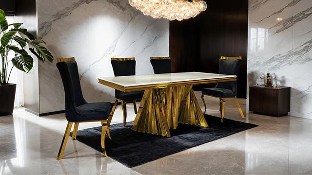 Basilicata Dining Table - Jay's Mattress Plus (NY)