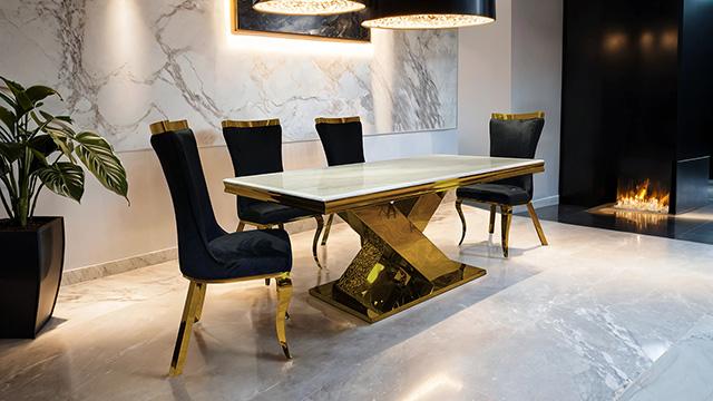 Palazzo 7 Pc Dining Table Set - Jay's Mattress Plus (NY)