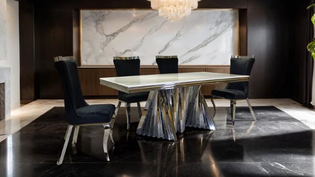 Basilicata Dining Table - Jay's Mattress Plus (NY)