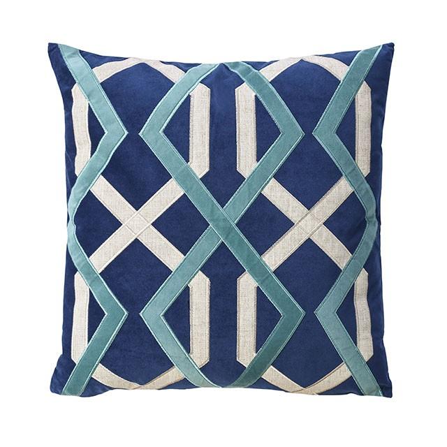 Bea Indigo 20" X 20" Pillow, Indigo (2/CTN) - Jay's Mattress Plus (NY)
