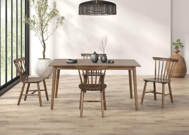 Beale Dining Table Walnut & Black - Jay's Mattress Plus (NY)