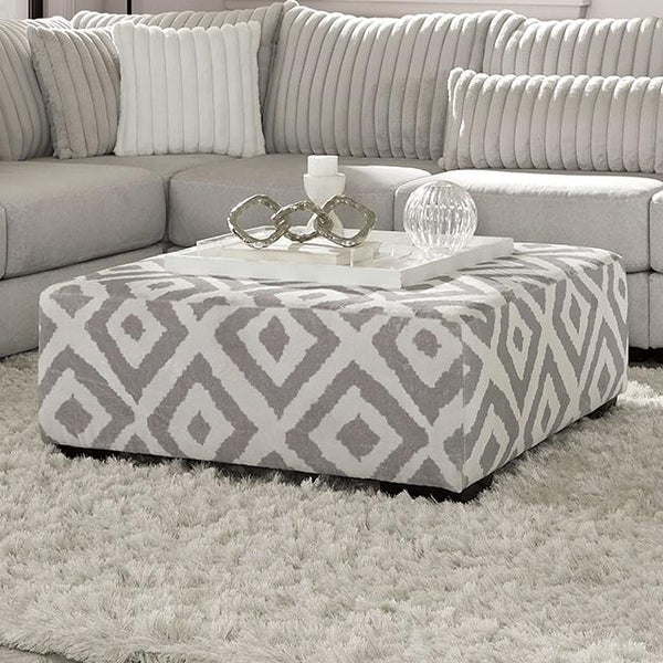 HERMISTON Ottoman, Gray - Jay's Mattress Plus (NY)