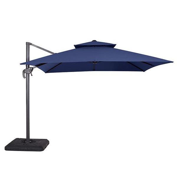 Hero 10 Ft Square Umbrella w/ Double Top + 37" Large Base - Jay's Mattress Plus (NY)