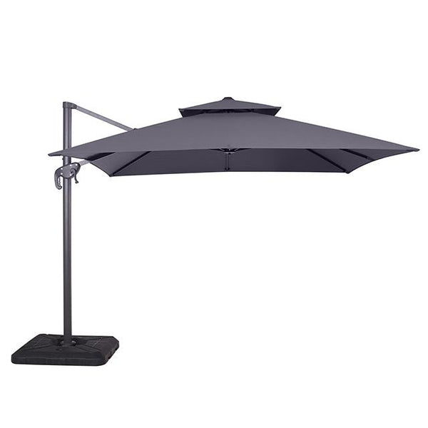Hero 10 Ft Square Umbrella w/ Double Top + 37" Large Base - Jay's Mattress Plus (NY)