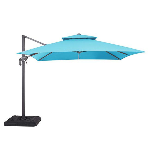 Hero 10 Ft Square Umbrella w/ Double Top + 37" Large Base - Jay's Mattress Plus (NY)