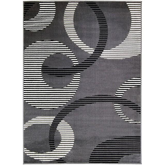 Blitar Brown Black, Brown Cream, & Gray 5' X 7' Area Rug - Jay's Mattress Plus (NY)