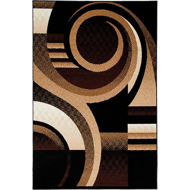 Blitar Brown Black, Brown Cream, & Gray 5' X 7' Area Rug - Jay's Mattress Plus (NY)